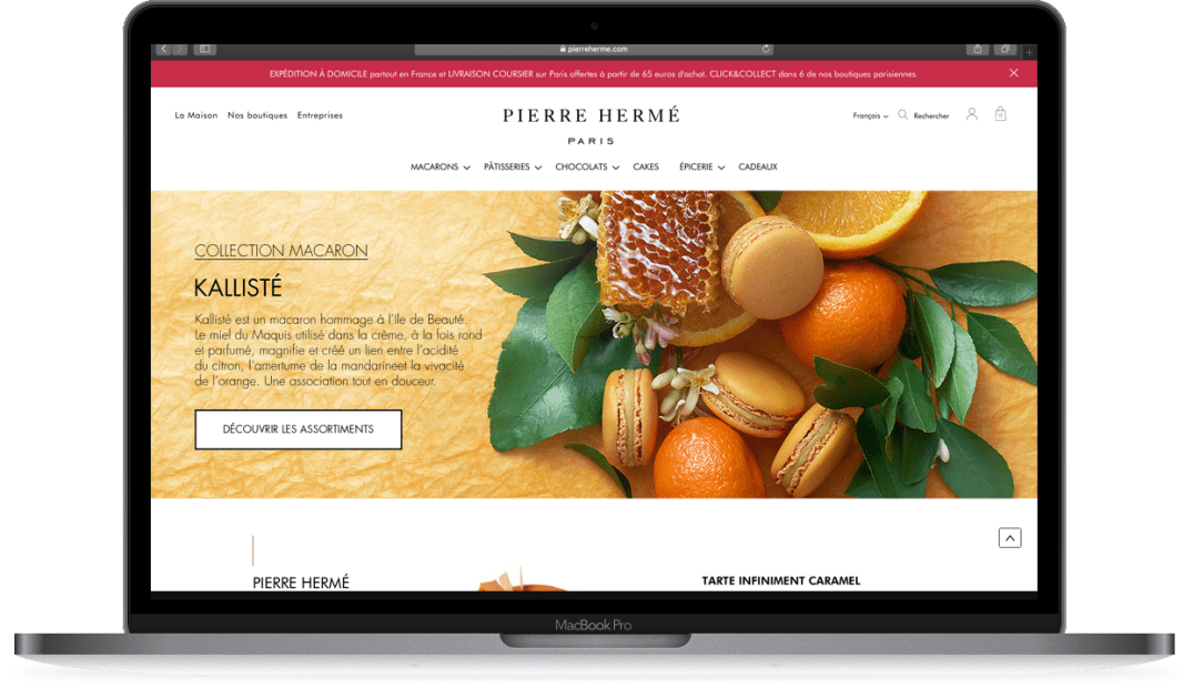 Mockup desktop pierre hermé